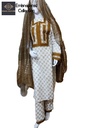 White Copper Embroidered IMG # 1