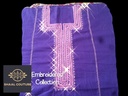Purple Pink Embroidered IMG # 1