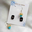 diamond style earrings with stud earring IMG # 1