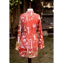 Embroidered shirt With Sitara and Gota work  IMG # 1