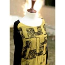 Embroidered red shirt with moti work - Duplicate IMG # 1