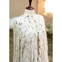 Ladies embroidered long gown IMG # 1