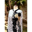 Embroidered red shirt with moti work - Duplicate IMG # 1