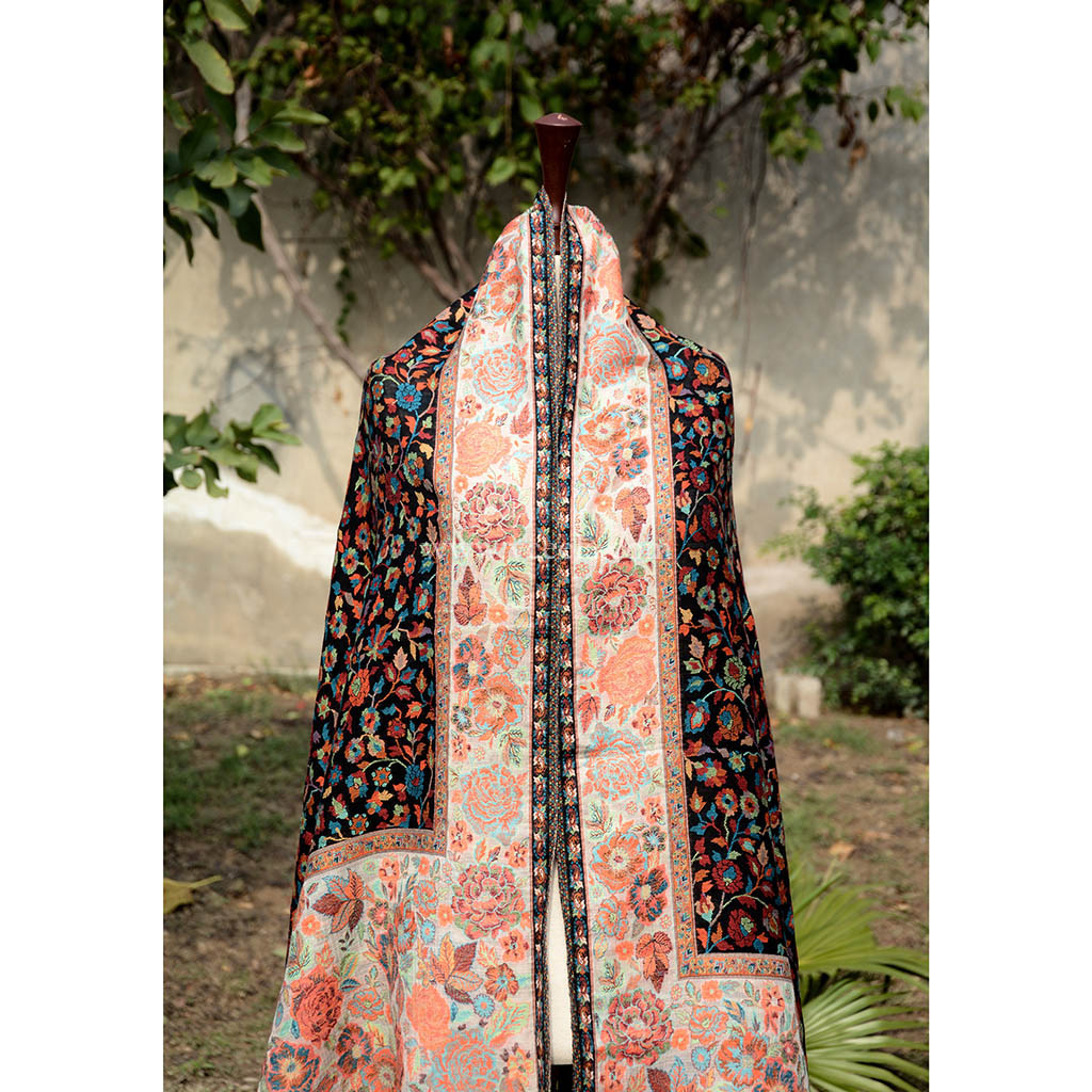 Hand Weaved Pure Kashmiri Kani Shawl