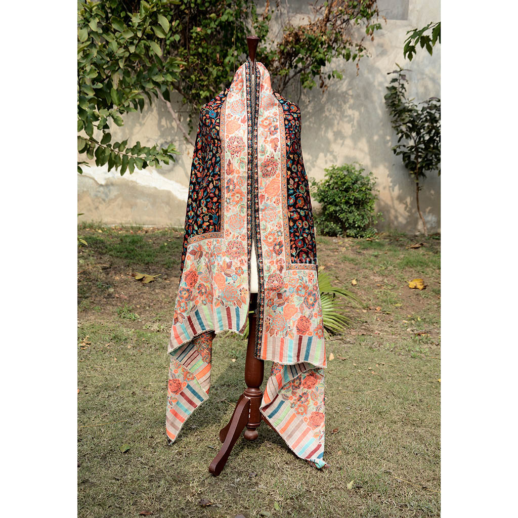 Hand Weaved Pure Kashmiri Kani Shawl
