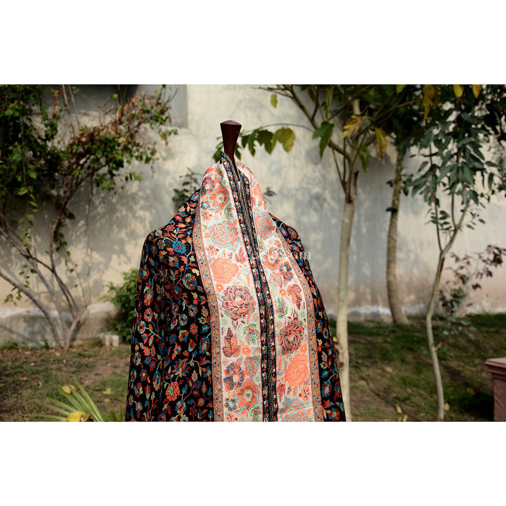 Hand Weaved Pure Kashmiri Kani Shawl