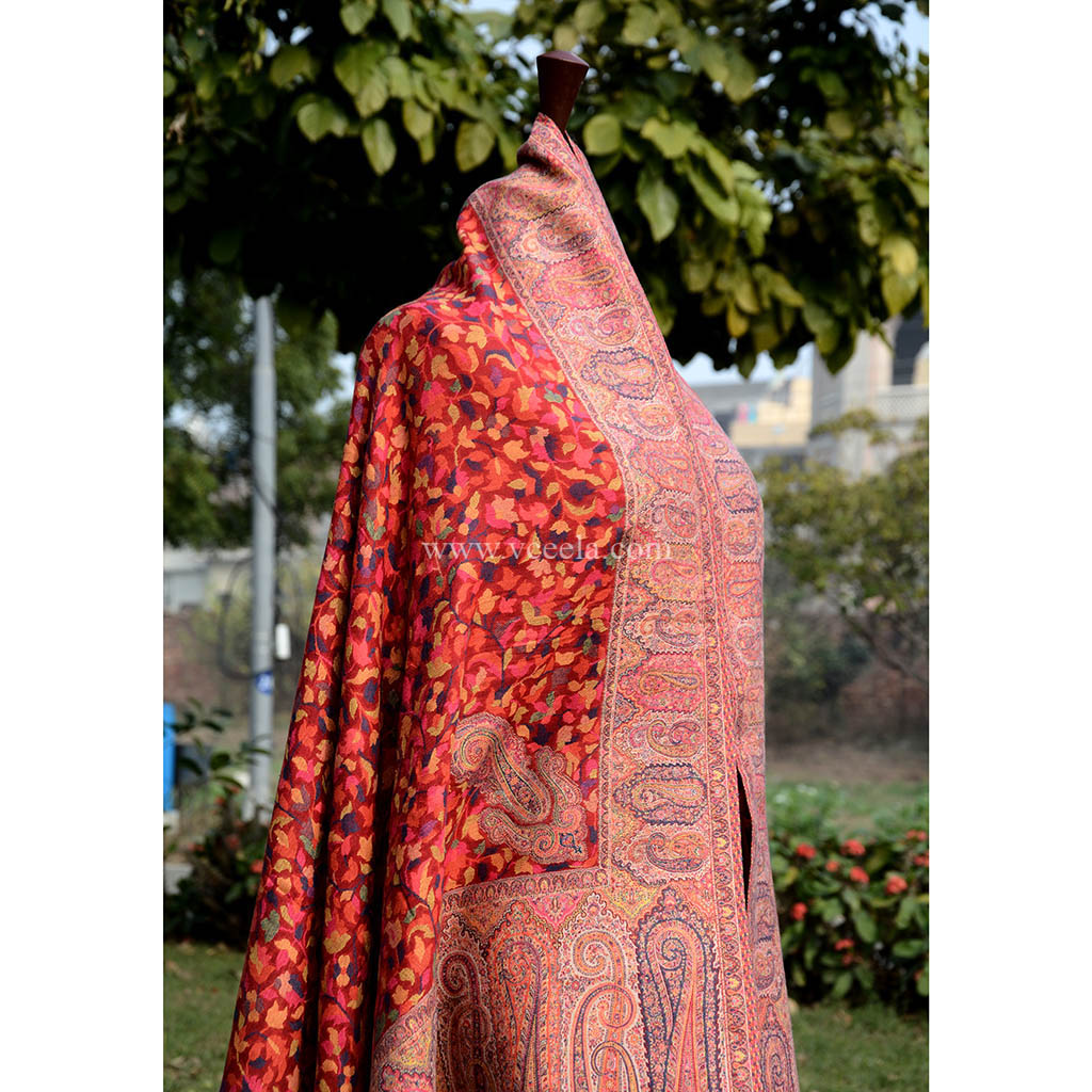 Hand Weaved Pure Kashmiri Kani Shawl