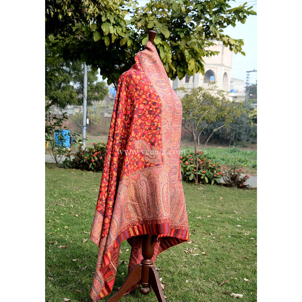 Hand Weaved Pure Kashmiri Kani Shawl