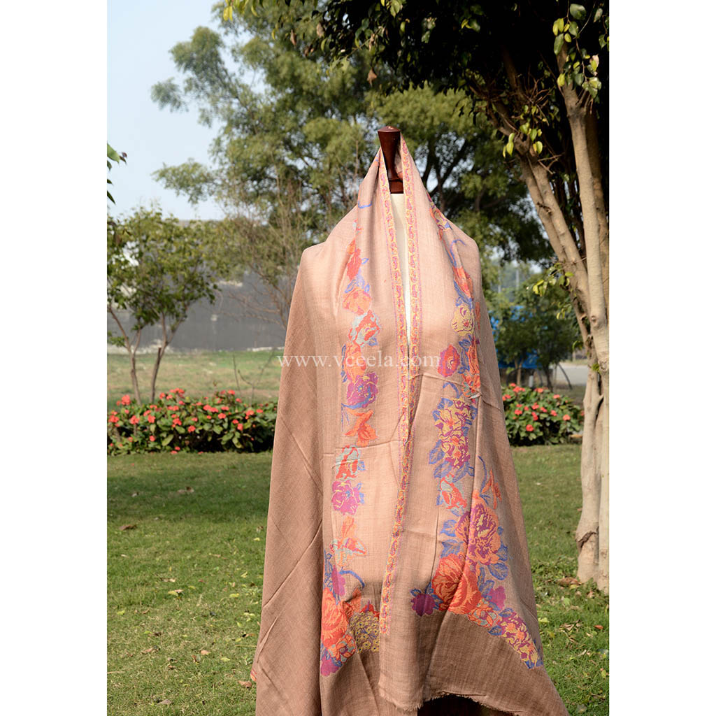 Hand Weaved Pure Kashmiri Kani Shawl