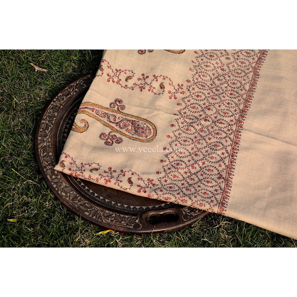 Hand Weaved Pure Kashmiri Kani Shawl