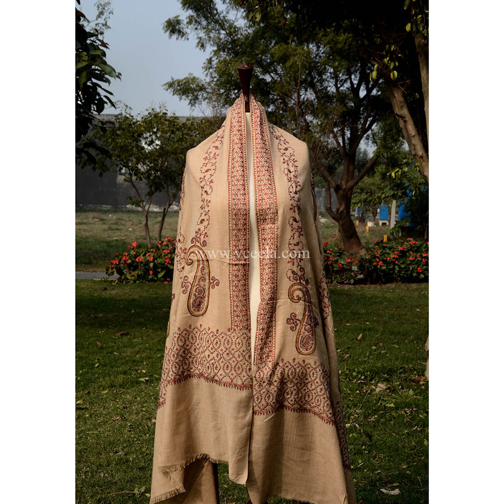 Hand Weaved Pure Kashmiri Kani Shawl