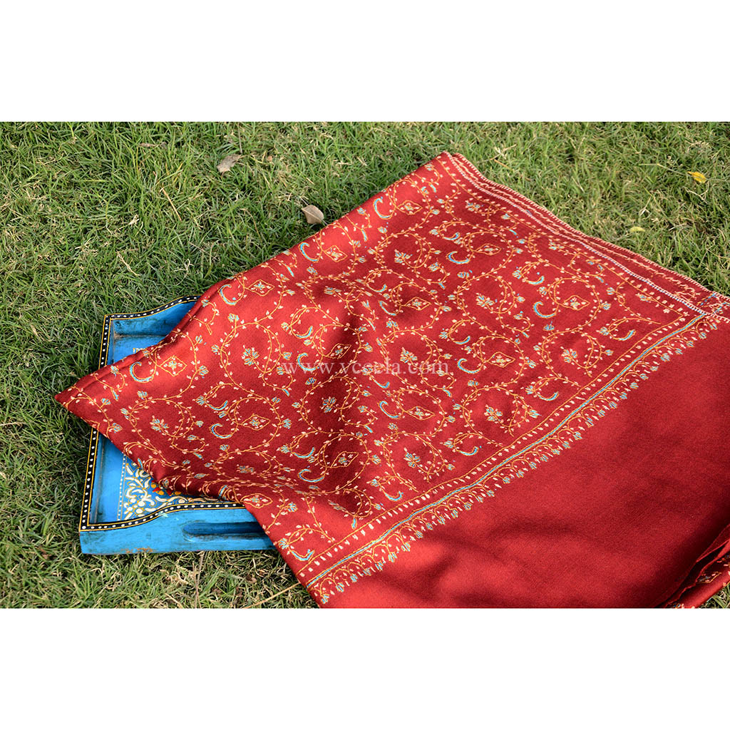Hand Weaved Pure Kashmiri Kani Shawl