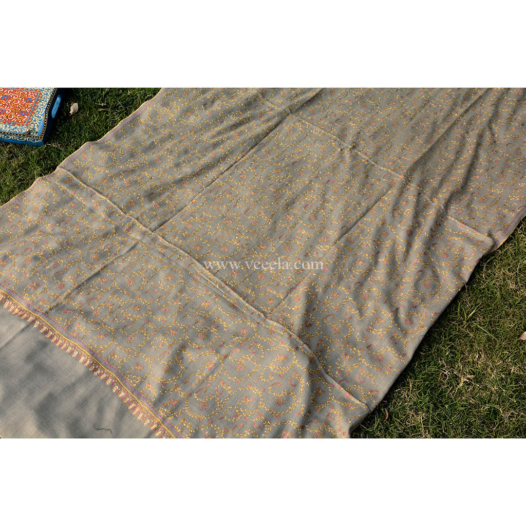 Hand Weaved Pure Kashmiri Kani Shawl