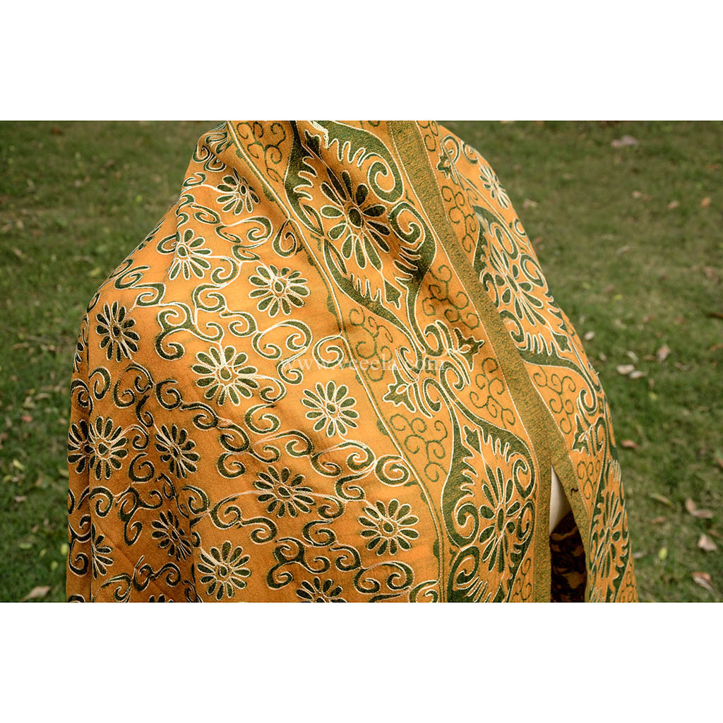 Hand Weaved Pure Kashmiri Kani Shawl