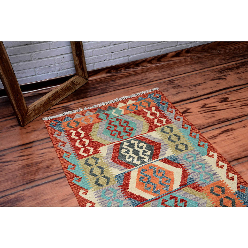 Hand Knotted Kilim Rug