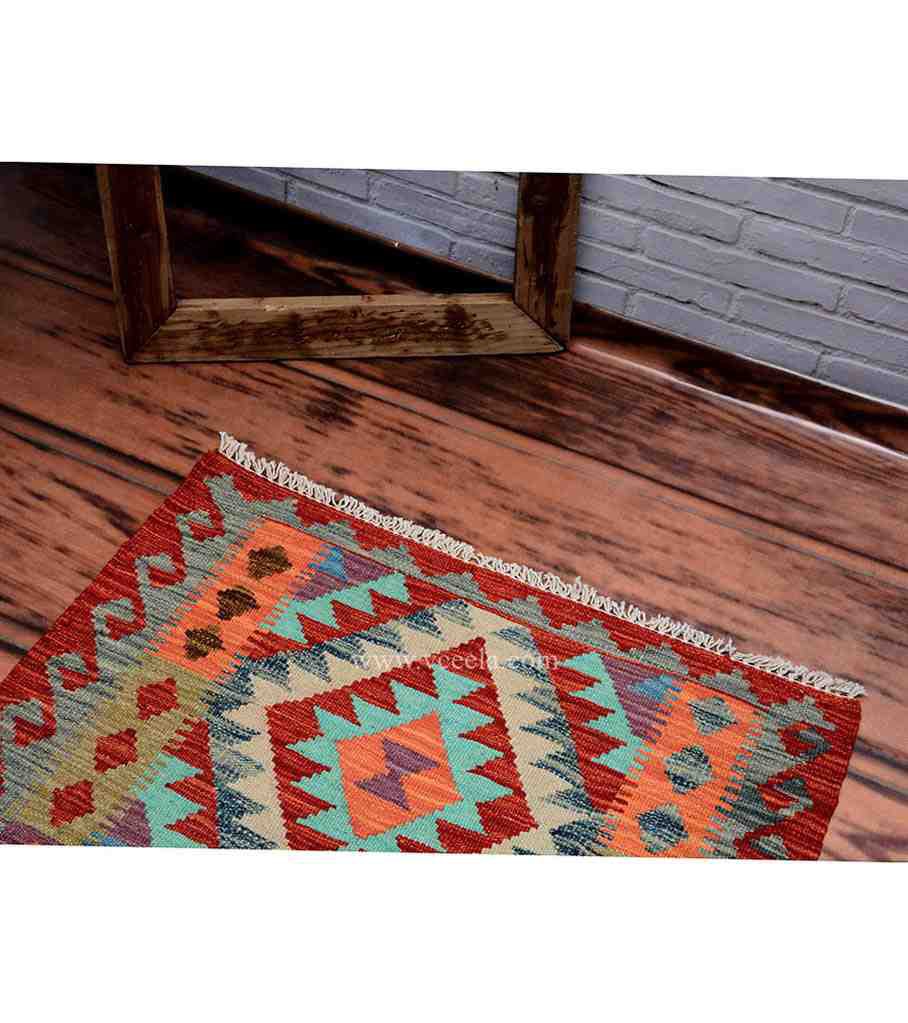 Hand Knotted Kilim Rug IMG # 1