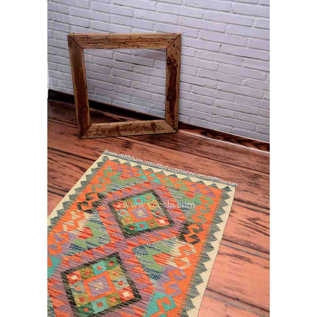 Hand Knotted Kilim Rug - Duplicate IMG # 1