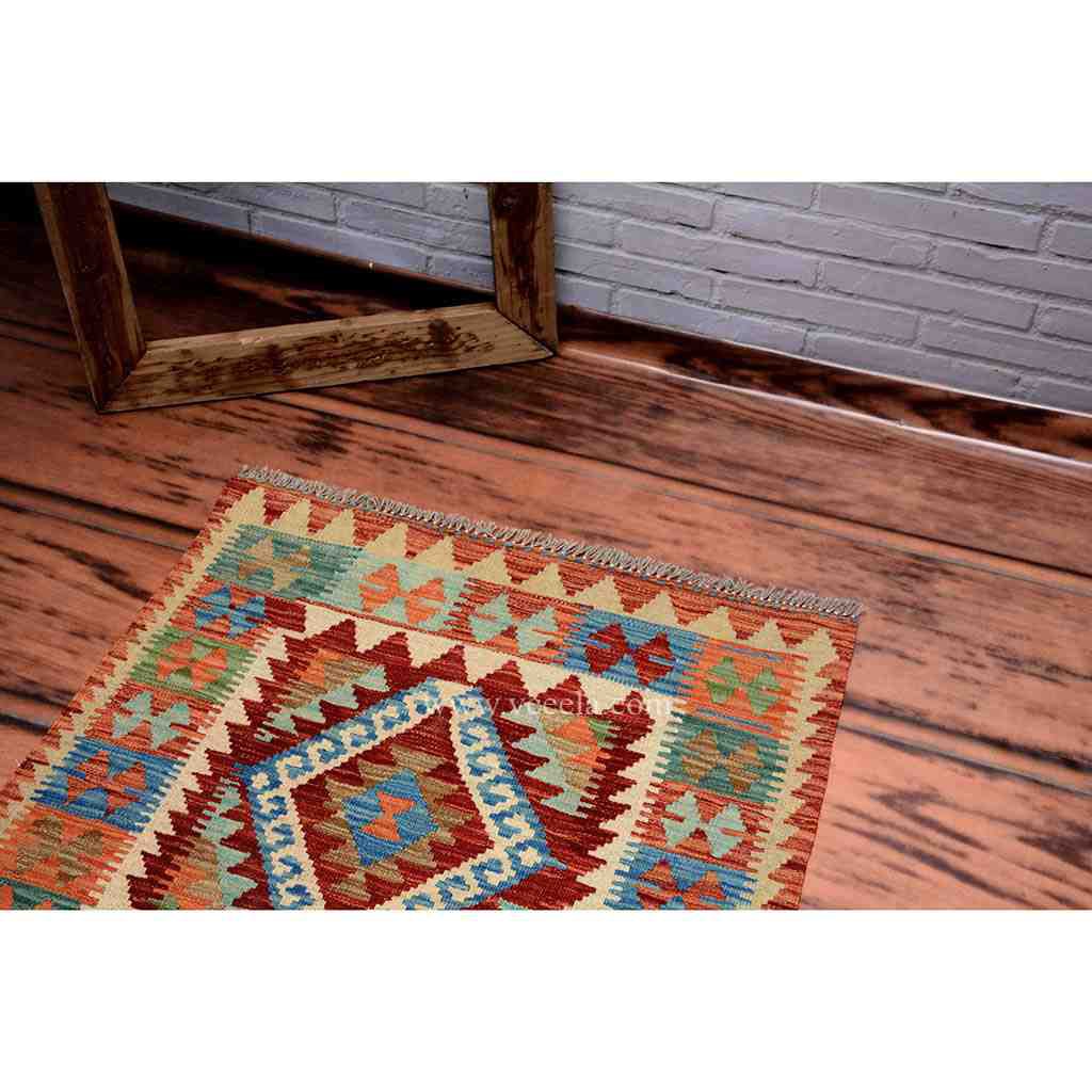 Hand Knotted Kilim Rug - Duplicate IMG # 1