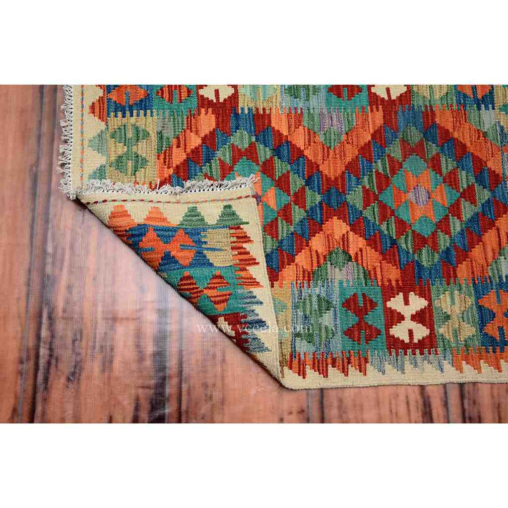 Hand Knotted Kilim Rug - Duplicate IMG # 1