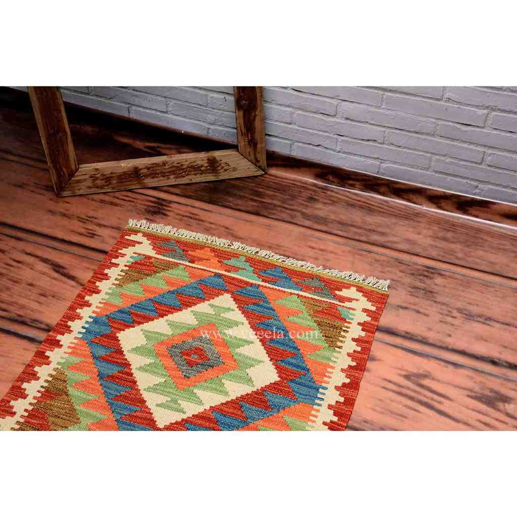 Hand Knotted Kilim Rug - Duplicate IMG # 1
