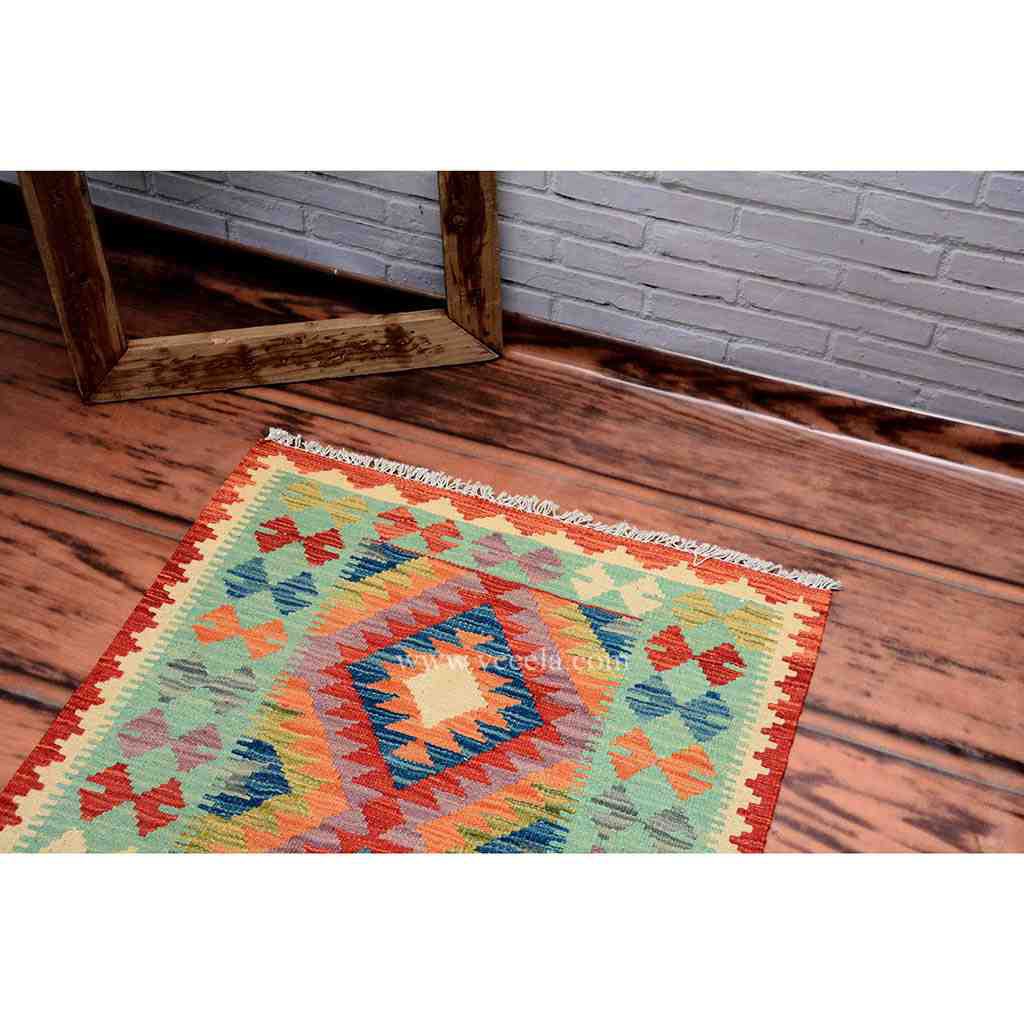 Hand Knotted Kilim Rug - Duplicate IMG # 1
