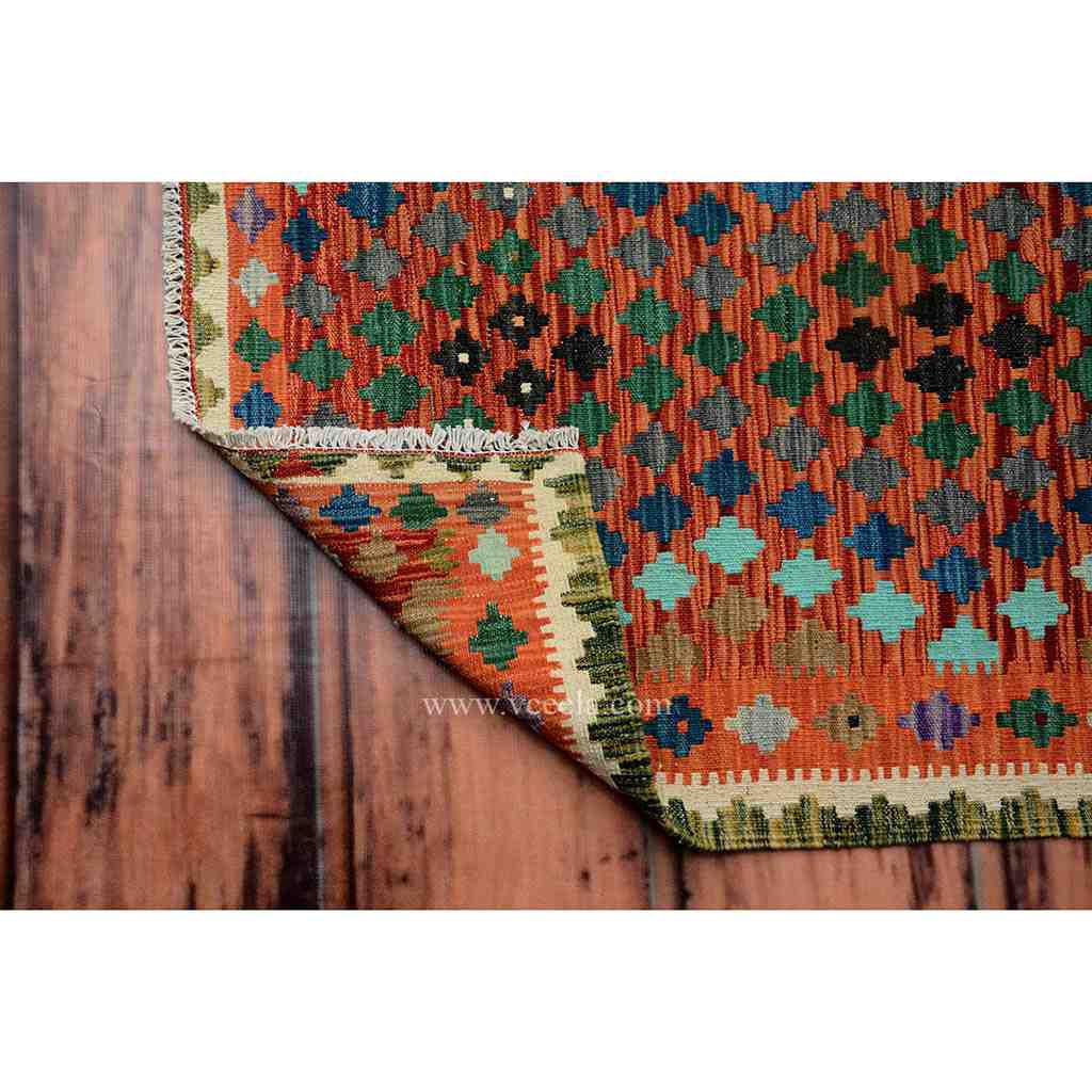 Hand Knotted Kilim Rug - Duplicate IMG # 2