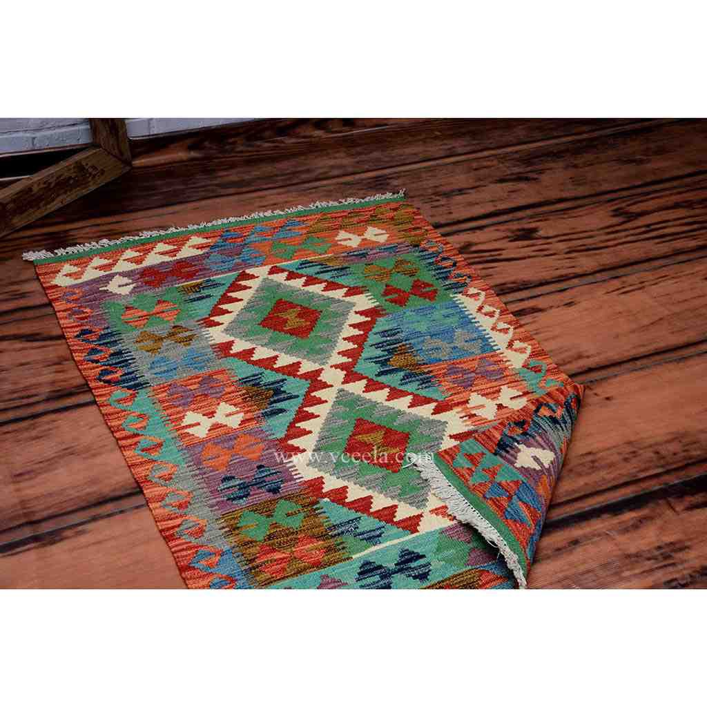Hand Knotted Kilim Rug - Duplicate IMG # 1