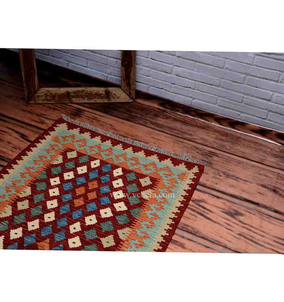 Hand Knotted Kilim Rug - Duplicate IMG # 1