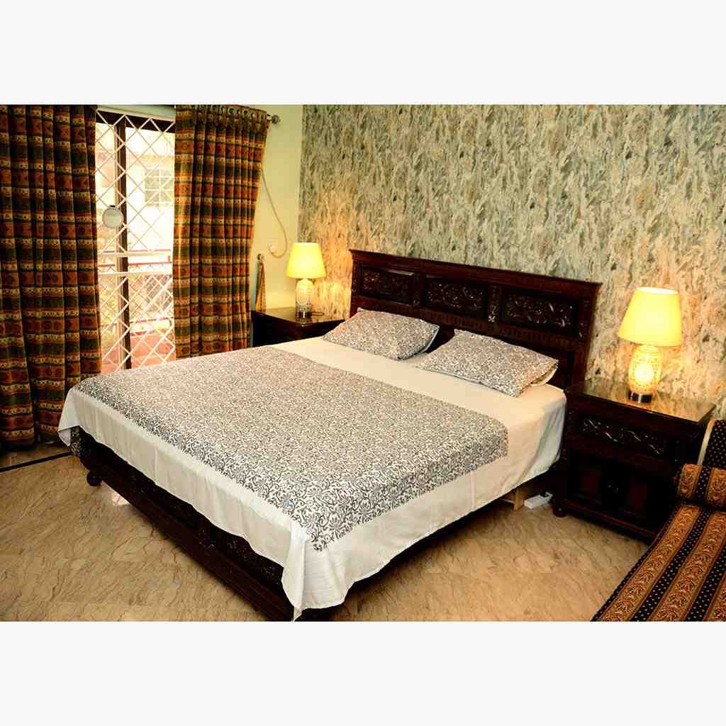 Block Print Bed Sheet - Duplicate IMG # 1