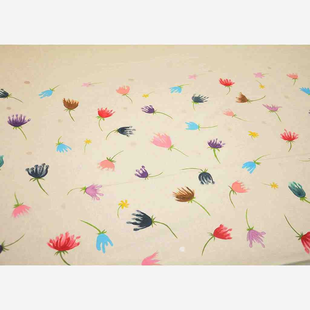 Block Print Bed Sheet - Duplicate IMG # 1