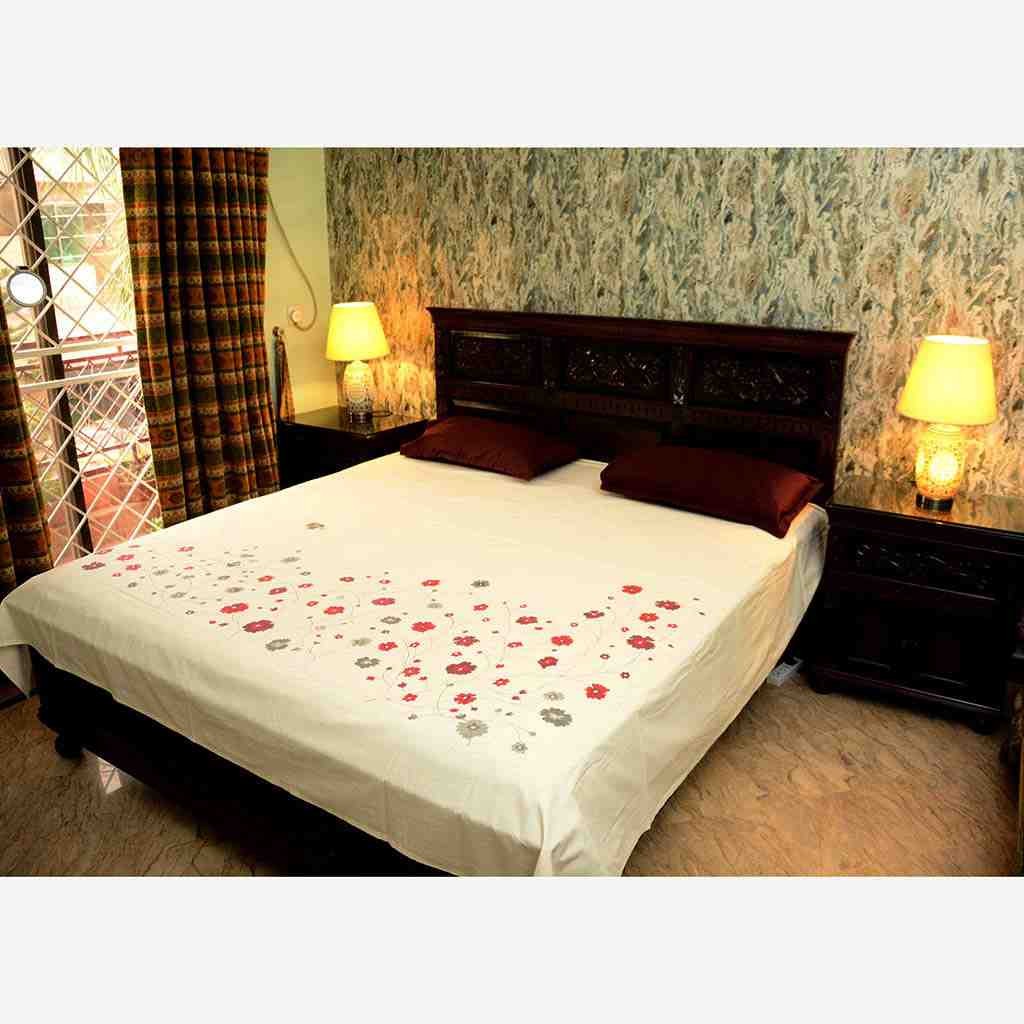 Hand Painted Bed Sheet - Duplicate IMG # 2