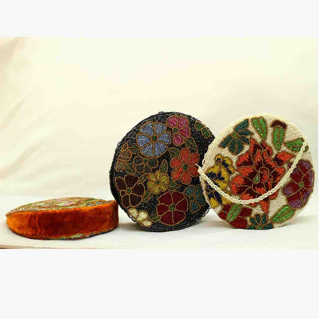 Hand woven round bag  - Duplicate IMG # 1