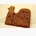 Hand woven hen shaped tea pot cover IMG # 1