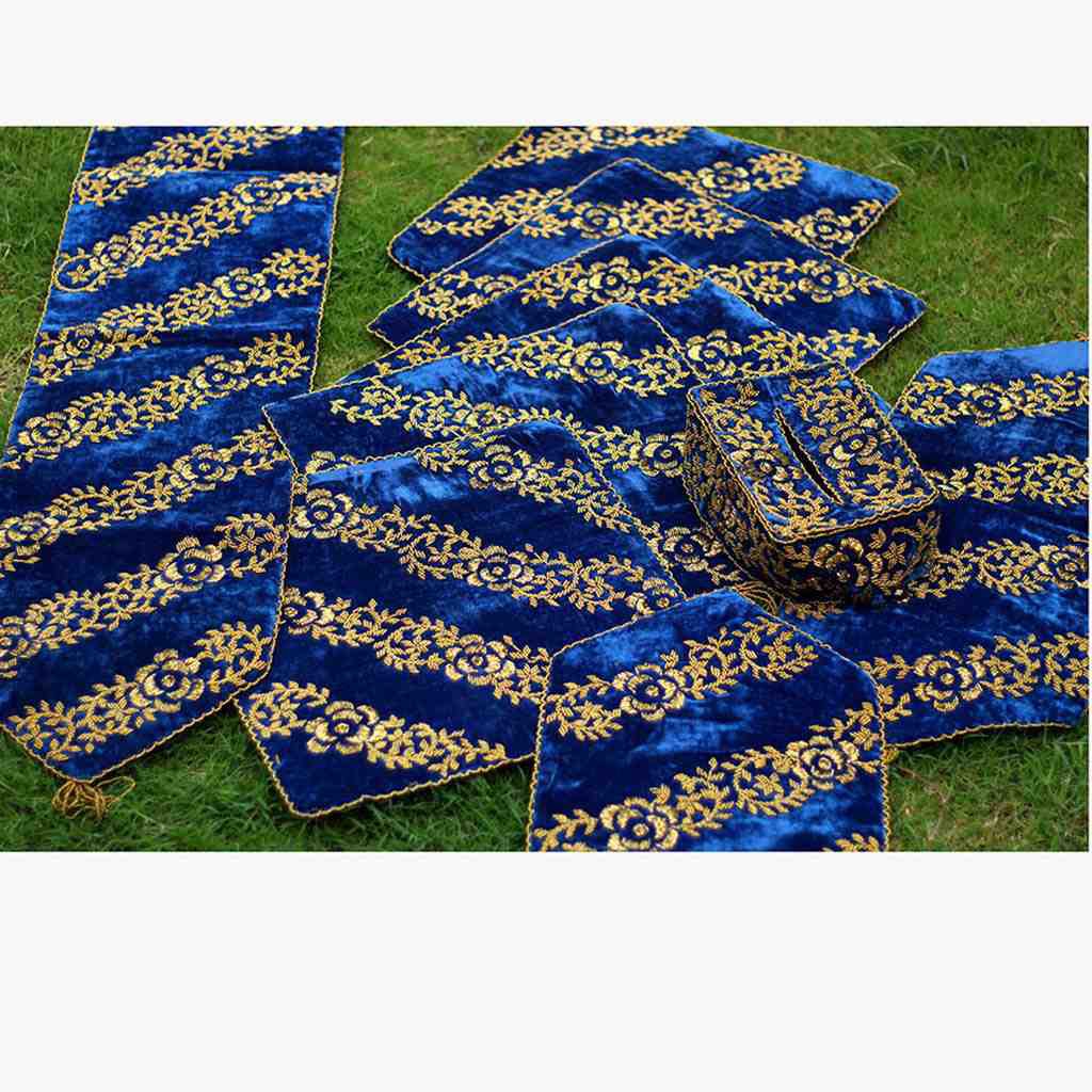 Hand Embroidered cushions set of 9 IMG # 2