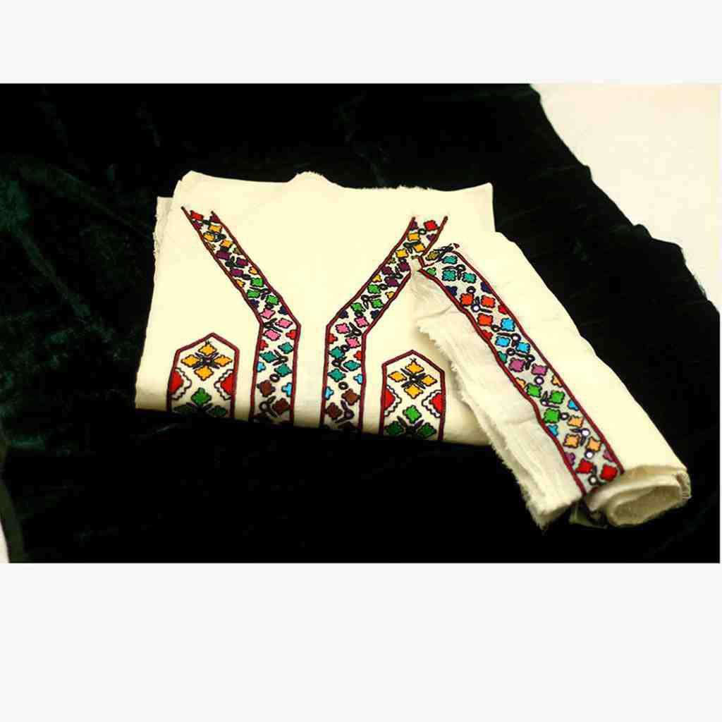 Hand Embroidered two piece shirt - Duplicate IMG # 1