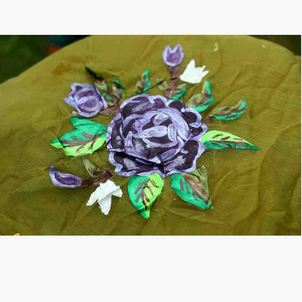 Hand Embroidered shirt piece - Duplicate IMG # 1