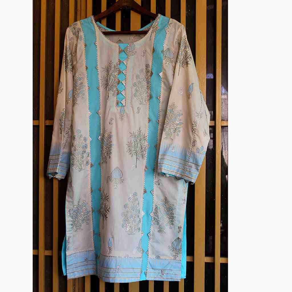 Stiched Embroidered Shirt - Duplicate IMG # 1