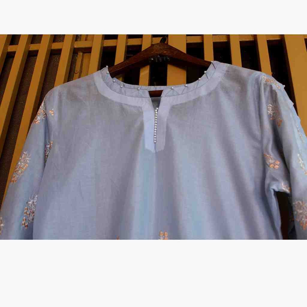 Stiched Embroidered Shirt  - Duplicate IMG # 1