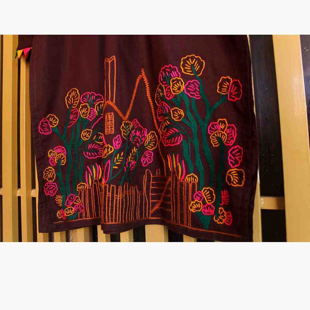 Stiched Embroidered Shirt - Duplicate IMG # 1