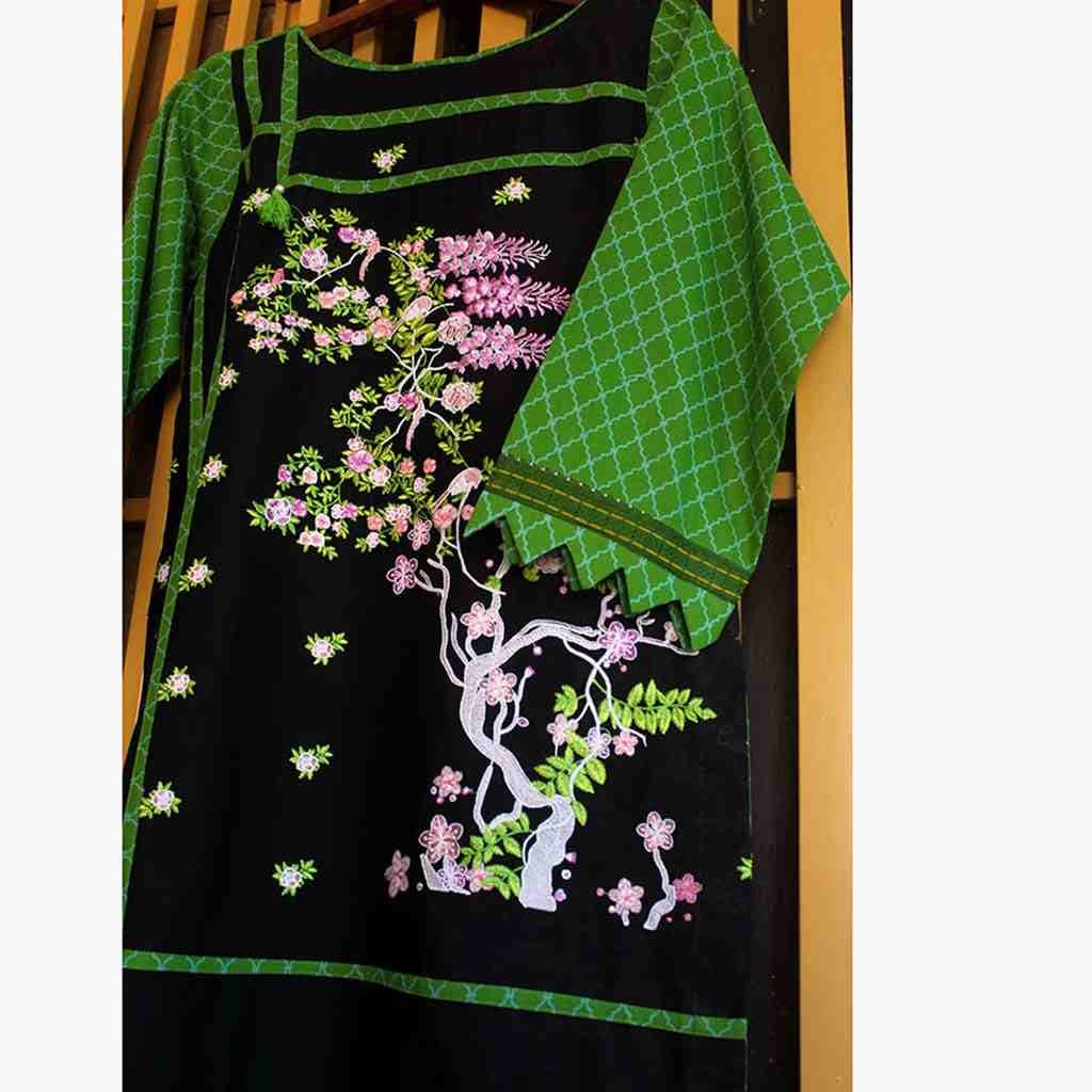 Stiched Embroidered Shirt  - Duplicate IMG # 1