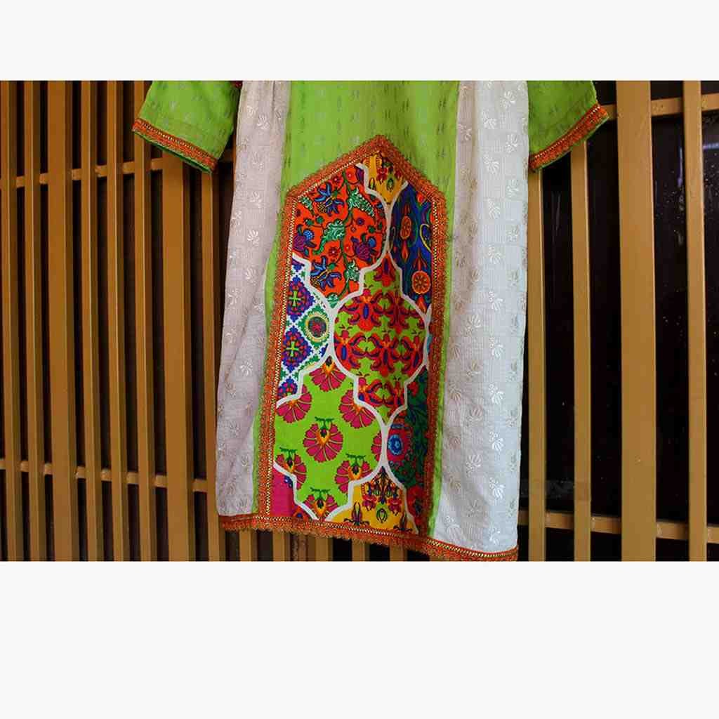 Stiched Embroidered Shirt  - Duplicate IMG # 1