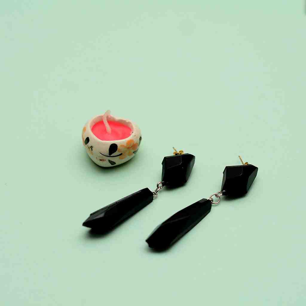 Resin art earrings - Duplicate IMG # 1