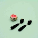 Resin art earrings - Duplicate IMG # 1