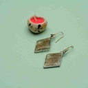 Resin art earrings - Duplicate IMG # 1