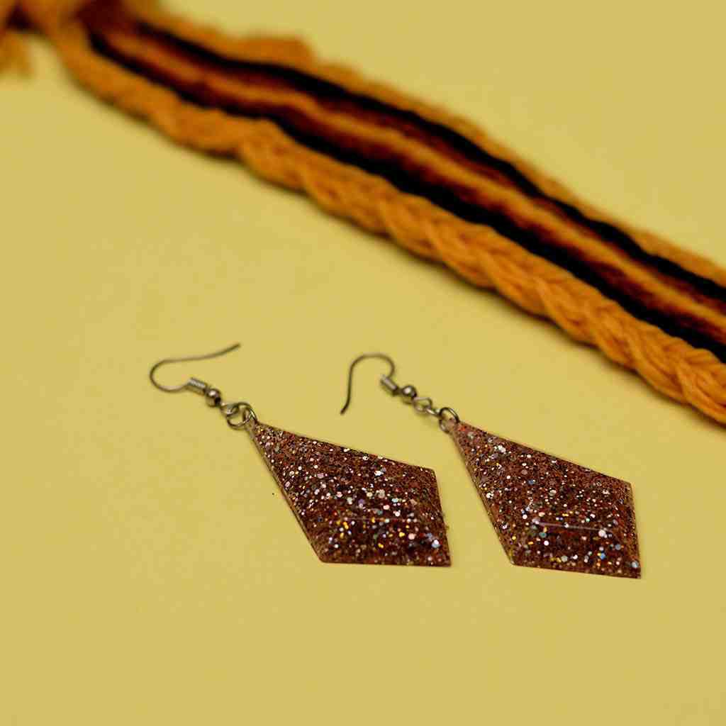 Resin art earrings - Duplicate IMG # 1