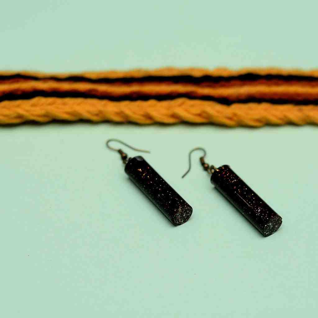 Resin art earrings - Duplicate IMG # 1