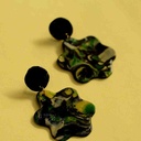 Handmade patterned earrings IMG # 1