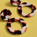 Hand craved earrings IMG # 1