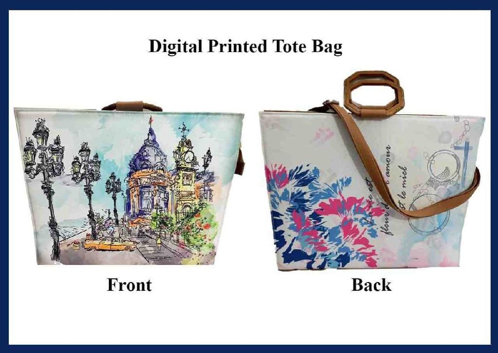 Digital Printed Tote Bag IMG # 1