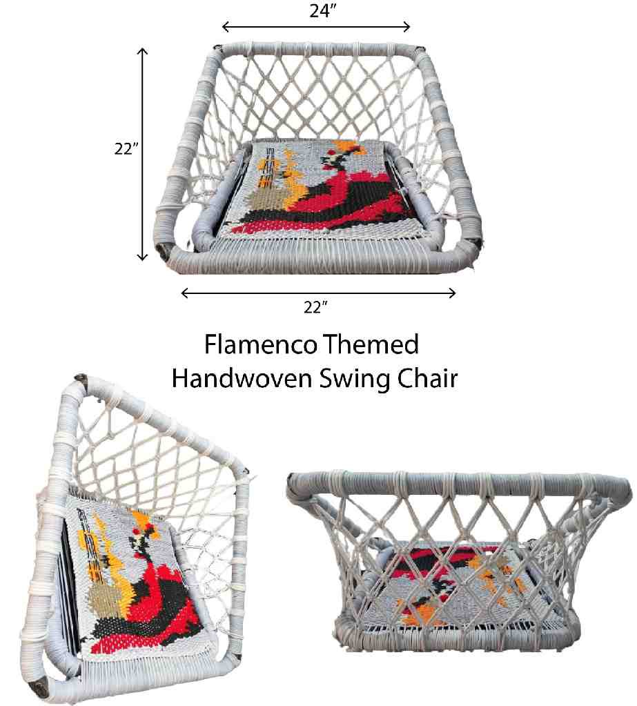 Hand Weaved Swing Chair IMG # 1